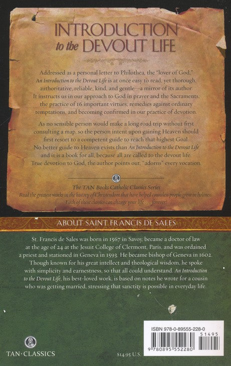 An Introduction to the Devout Life - Paperback