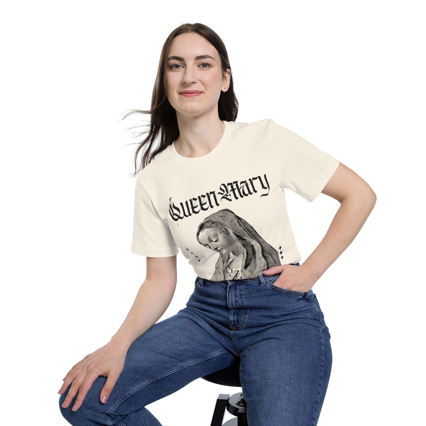 Queen Mary Jersey T-Shirt, Made in USA