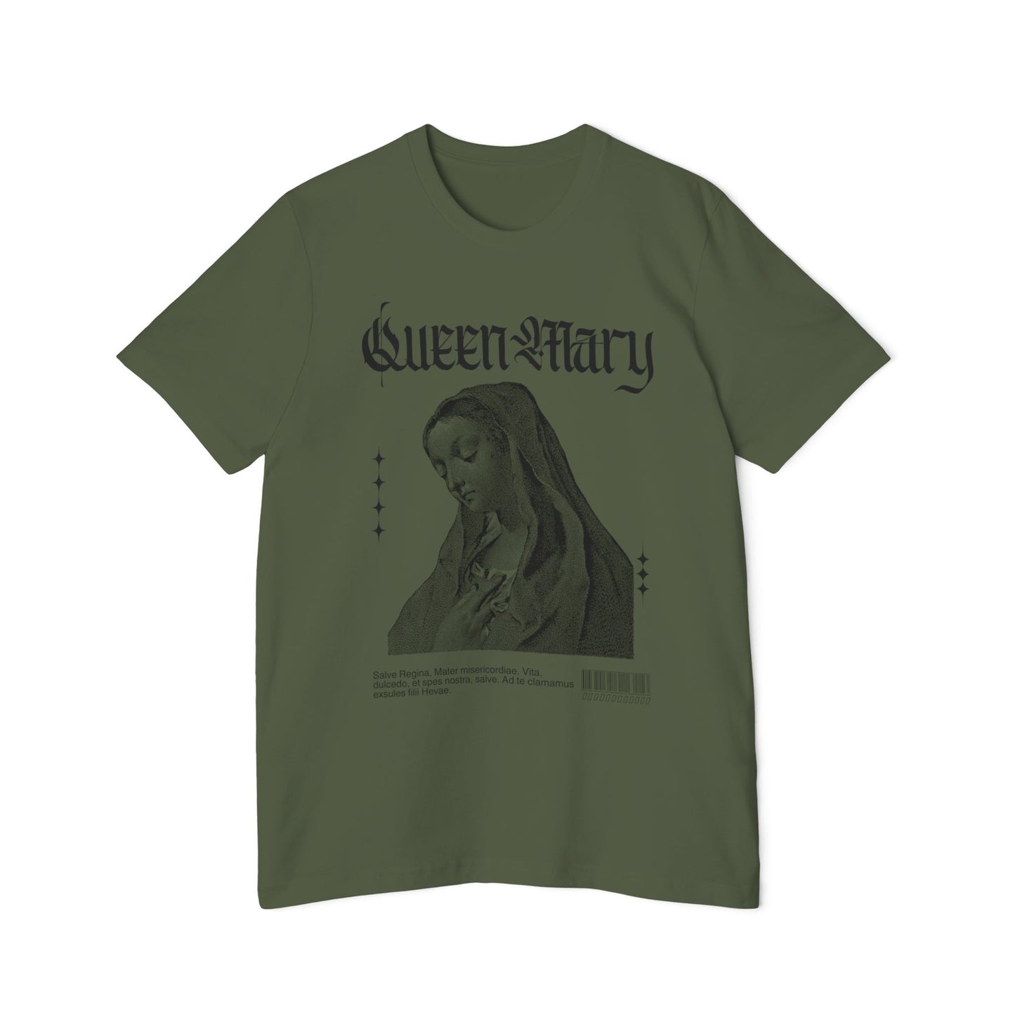 Queen Mary Jersey T-Shirt, Made in USA