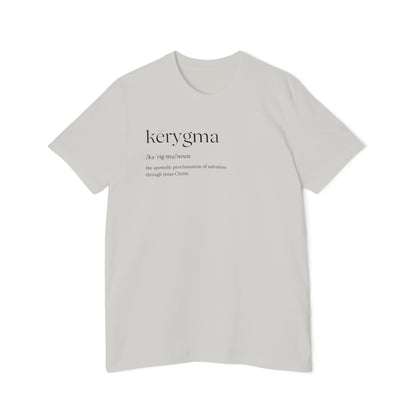 Kērygma Definition Brand Jersey T-Shirt, Made in USA