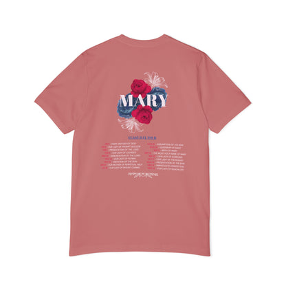 Virgin Mary Tour Dates Jersey T-Shirt, Made in USA