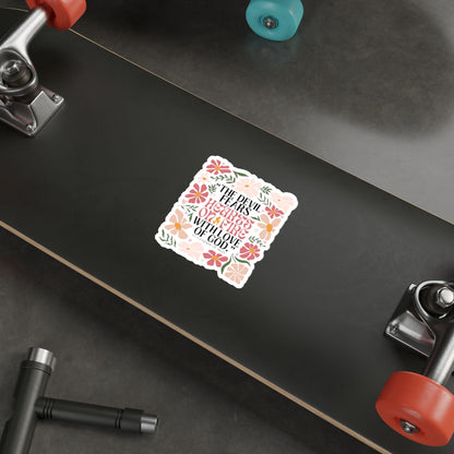 "Hearts on Fire" Sticker