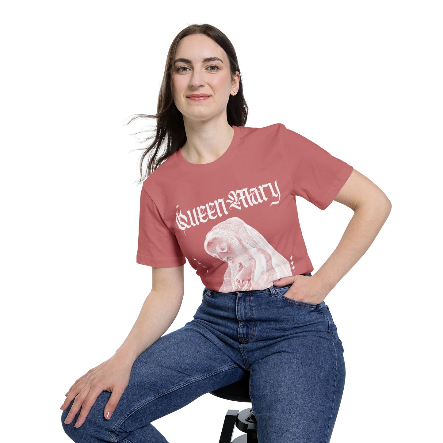 Queen Mary Jersey T-Shirt, Made in USA
