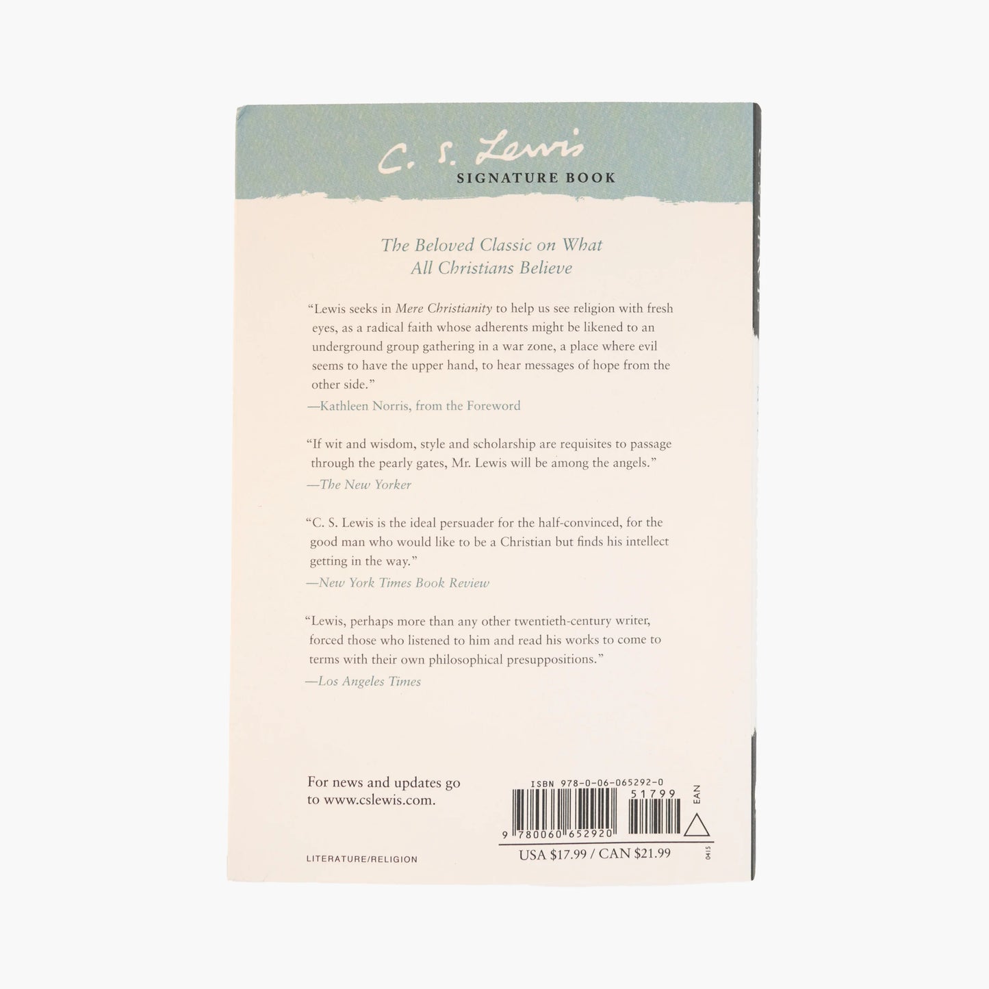 Mere Christianity - Paperback